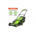Аккумуляторная газонокосилка Greenworks GD40LM411K5 40В (в комплекте АКБ + ЗУ)